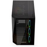 Krux Empero, Tower-Gehäuse schwarz, Tempered Glass x 2
