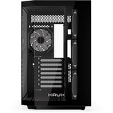 Krux Empero, Tower-Gehäuse schwarz, Tempered Glass x 2