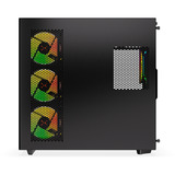 Krux Empero, Tower-Gehäuse schwarz, Tempered Glass x 2