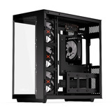 Krux Empero, Tower-Gehäuse schwarz, Tempered Glass x 2
