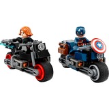 LEGO 76260 Marvel Super Heroes Black Widows & Captain Americas Motorräder, Konstruktionsspielzeug 