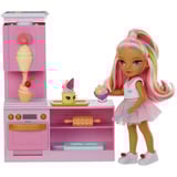 MGA Entertainment Rainbow High Little - Dessert Shop with Kandy Spielset, Spielfigur 