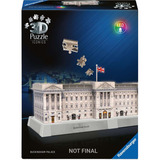 Ravensburger 3D Puzzle Iconics: Buckingham Palace - mit Licht 216 Teile