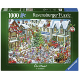 Ravensburger Puzzle Ray Nicholson: Wimmelbild Weihnachten 1000 Teile