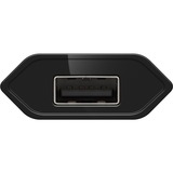 goobay Apple Lightning Ladeset 5 Watt, Ladegerät schwarz, 1 Meter Kabel