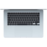 Apple MacBook Air (15") 2025 CTO, Notebook hellblau, 24 GB, 512 GB (512 GB SSD), M4, Deutsch