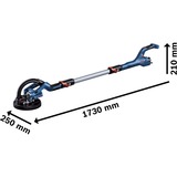 Bosch Combi-Set Trockenbauschleifer GTR 55-225 + Sauger GAS 35 M AFC Professional blau, 550 Watt / 1.380 Watt