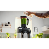 Bosch MUMS6ZS17 Küchenmaschine schwarz/edelstahl, 1.600 Watt, Serie 6, integrierte Waage, Timer