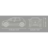 COBI Renault 5 E-Tech, Konstruktionsspielzeug weiß, Maßstab 1:35