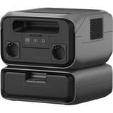EcoFlow RIVER 3 Max (RIVER 3 Plus + Zusatzbatterie EB300), Powerstation schwarz, 572 Wh, X-boost 2.400W, 2 LFP-Akkus