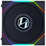 Lian Li UNI FAN TL120 LCD, Gehäuselüfter schwarz, 3er Pack inkl. Controller, 124 mm