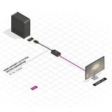 Lindy DisplayPort auf VGA Konverter, Adapter schwarz, aktiv