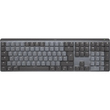 Logitech MX Mechanical, Tastatur hellgrau/dunkelgrau, DE-Layout, taktile Schalter, Logi Bolt, Bluetooth