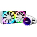 NZXT Kraken X53 RGB White 240mm, Wasserkühlung weiß, AM4 ready