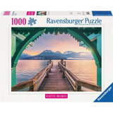 Ravensburger Puzzle Beautiful Walkways - Romantischer Steg am Lac d'Annecy 1000 Teile