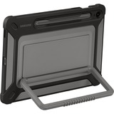 SAMSUNG Outdoor Cover EF-RX510, Schutzhülle schwarz/grau, Galaxy Tab S9 FE