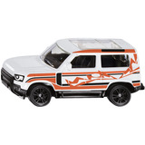 SIKU BLISTER Land Rover Defender mit KTM Motorrad, Modellfahrzeug 