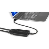 Sonnet USB DisplayLink Adapter, USB-A Stecker > Dual 4K HDMI schwarz, 30cm, für M1 und M2 Macs