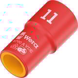 Wera 8790 A VDE Zyklop-Steckschlüsseleinsatz, 4,5 mm, 1/4" rot/gelb, isoliert bis 1.000 Volt
