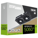 ZOTAC GeForce RTX 5060 Ti Twin Edge OC 8GB, Grafikkarte DLSS 4, 3x DisplayPort, 1x HDMI 2.1