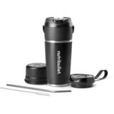 nutribullet Standmixer Flip NBP016B schwarz/edelstahl, akkubetrieben, 0,6 Liter