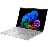 ASUS Vivobook S 15 (S5507QA-MA052W), Notebook silber, Qualcomm Snapdragon X Elite X1E-78-100, Qualcomm Adreno GPU, 32 GB LPDDR5X, 1 TB (1 TB SSD), Windows 11 Home 64-BIt