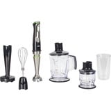 Braun MultiQuick 9 Stabmixer MQ 9147X edelstahl/schwarz, 1.200 Watt, mit 2 Zerkleinerern, Kartoffelstampfer, Schneebesen