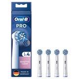 Braun Oral-B Pro Sensitive Clean 4er, Aufsteckbürste weiß