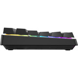 CHERRY XTRFY K33 Compact Wireless, Gaming-Tastatur schwarz, DE-Layout, Rubberdome