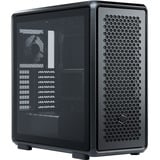 Cooler Master MasterFrame 600 , Tower-Gehäuse schwarz, Tempered Glass