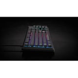 Corsair K55 CORE RGB, Gaming-Tastatur schwarz, DE-Layout, Rubberdome