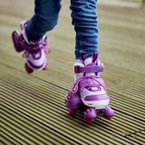 HUDORA Rollschuhe My First Quad Gr. 30-33 lila