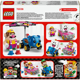 LEGO 72038 Super Mario - Mario Kart: Wario & König Buu Huu, Konstruktionsspielzeug 