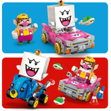 LEGO 72038 Super Mario - Mario Kart: Wario & König Buu Huu, Konstruktionsspielzeug 