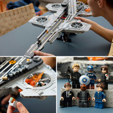 LEGO 76354 Marvel Super Heroes S.H.I.E.L.D.-Helicarrier, Konstruktionsspielzeug 