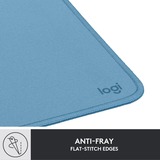 Logitech Mouse Pad Studio, Mauspad hellblau