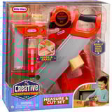 MGA Entertainment Litte Tikes Creative Construction - Mess- und Schneide-Set, Kinderwerkzeug 