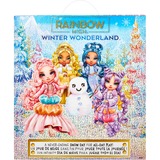 MGA Entertainment Rainbow High Winter Wonderland Doll - Bella (Blue), Puppe 