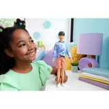 Mattel Barbie Fashionistas Ken-Puppe mit blauem und pinkem Sweater 