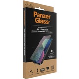 PanzerGlass Displayschutz Anti-Bluelight, Schutzfolie transparent/schwarz, iPhone 13 | 13 Pro
