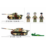 Sluban ARMY WWIII Mittlerer Panzer 2-in-1, Konstruktionsspielzeug 