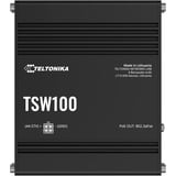 Teltonika TSW100, Switch schwarz, Industrieller POE+ Ethernet Switch