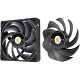 Thermaltake TOUGHFAN EX12 Pro High Static Pressure PC Cooling Fan – Swappable Edition, Gehäuselüfter schwarz, 3-Fan Pack