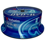 Verbatim DVD+R 4,7 GB, DVD-Rohlinge 16fach, 25 Stück