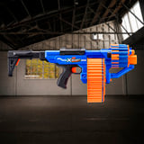 ZURU XSHOT Insanity - Motorized Blitz Hammer, Dartblaster 