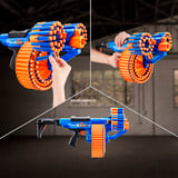 ZURU XSHOT Insanity - Motorized Blitz Hammer, Dartblaster 
