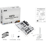 ASUS X870 MAX GAMING WIFI7 W, Mainboard weiß