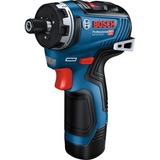 Bosch Akkuschrauber GSR 12V-35 HX Professional, 12Volt blau/schwarz, 2x Li-Ion Akku 3Ah