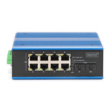 Digitus Industrial 8+2-Port Gigabit Ethernet PoE, Switch 