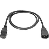 Digitus Netz-Verlängerungskabel schwarz, 5 Meter, Kaltgeräte-Buchse > Stecker